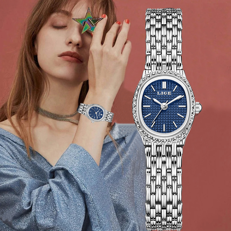 Luxury Watch & Jewellery - LIGE Moda Lüks Kuvars Kadın Izle