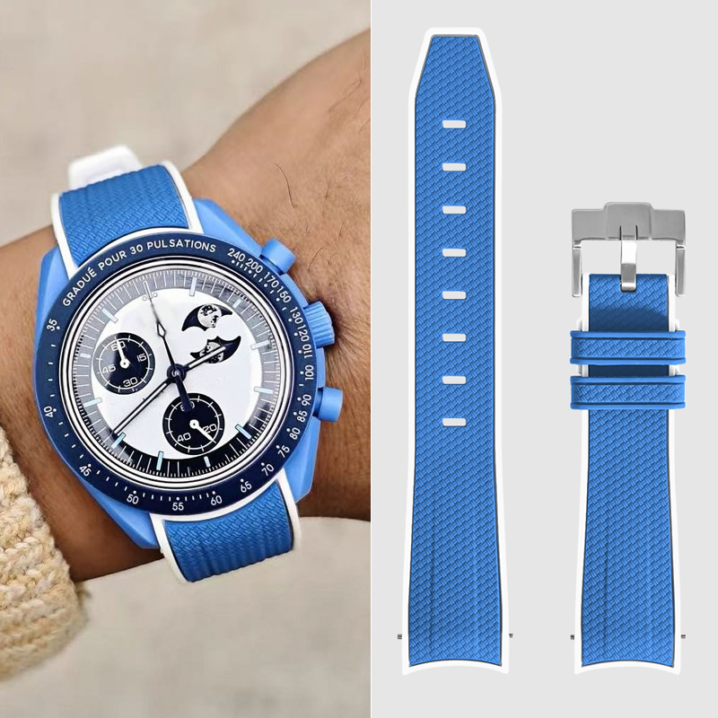 Luxury Watch Omega - Omega Swatch 20mm Curve saat kayışı