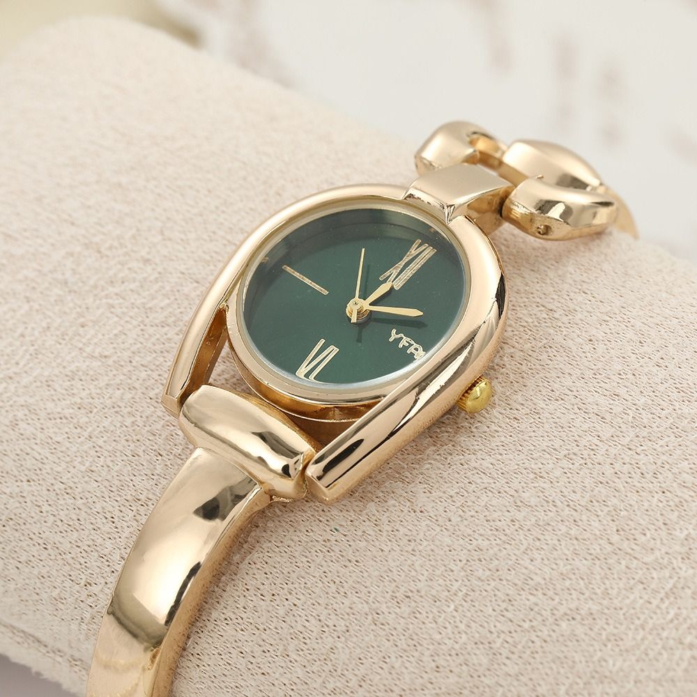 Luxury Watch Vintage - Vintage Yuvarlak Bilezik Saat Zarif Lüks
