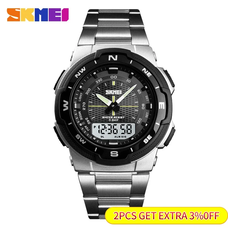 SKMEI su geçirmez izle Relogio - Luxury Watch Time incelemesi ve fiyatı